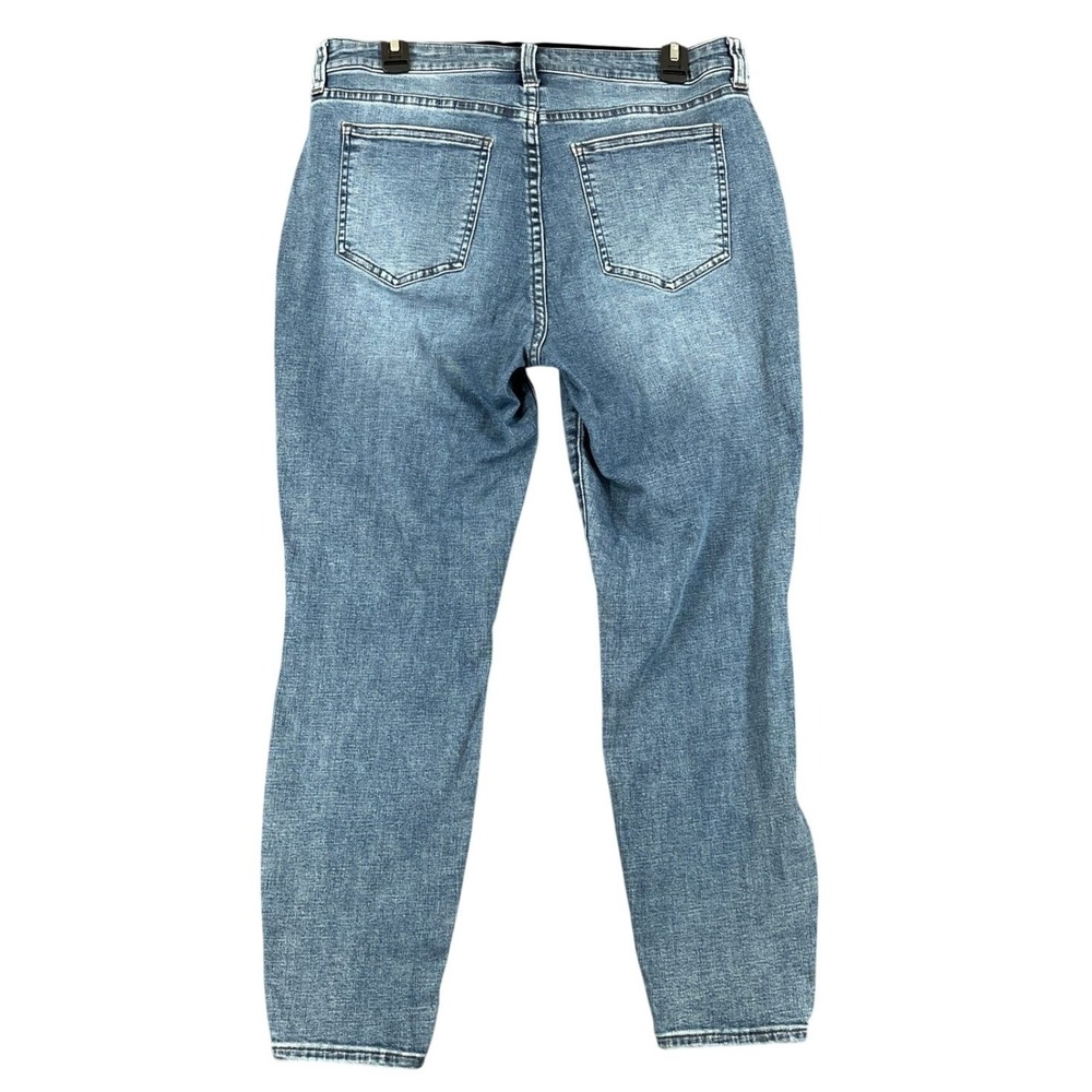 Pistola Skinny Ankle Jeans Womens 33 Medium Wash Stretch High Rise Casual Denim